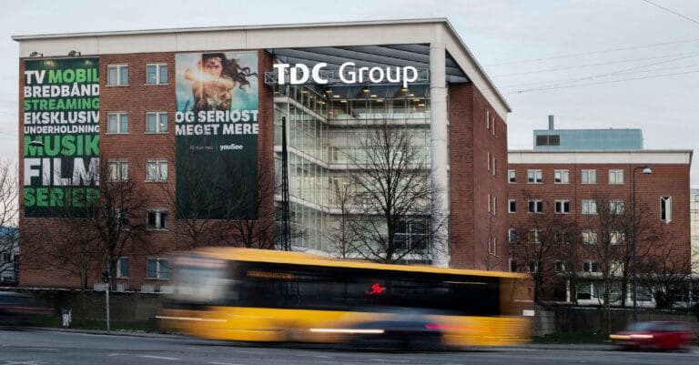 TDC Groups hovedkontor på Teglholmen, København