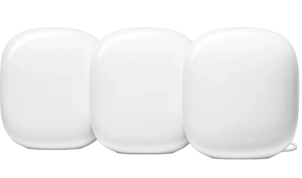 Google Nes Wifi Pro router sæt med 3 enheder