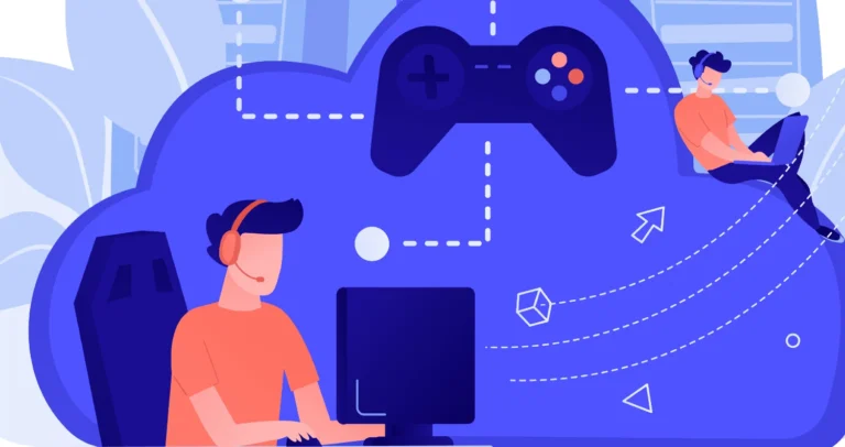 Internet gaming på computer