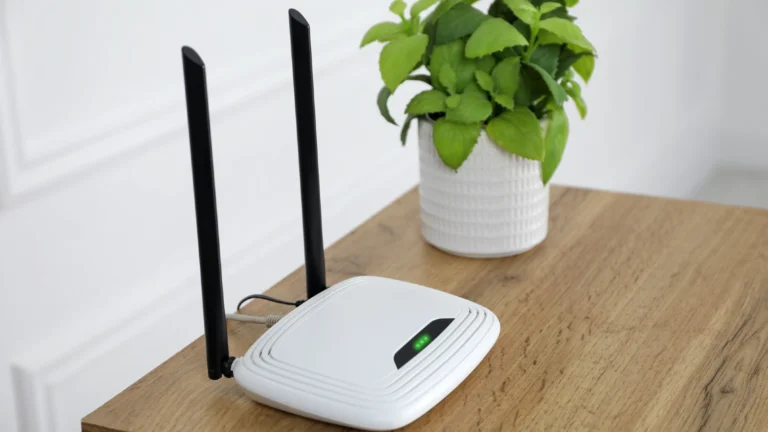 Access point på et lille sidebord