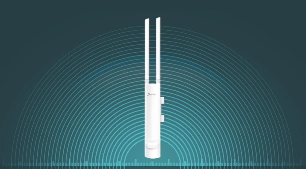 TP-Link udendørs access point til haven